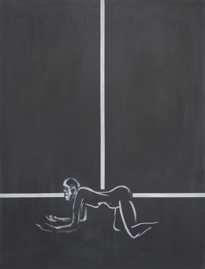 labyrinth of truth, 2018 / Oil on canvas,  170 x 130 cm