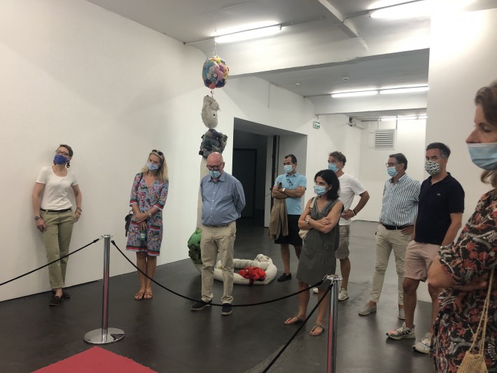 Besuch der Jubiläumsschau in der Sammlung Falckenberg, Hamburg-Harburg